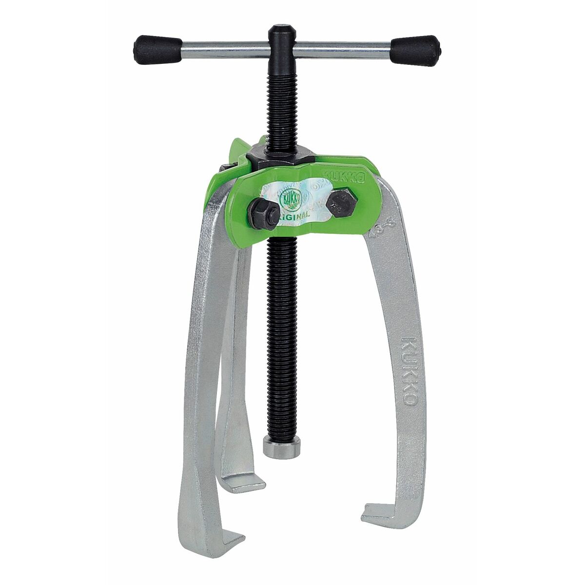 Extractor de rodamientos autocentrante KUKKO 80 x 80 mm 3 Patas De manivela