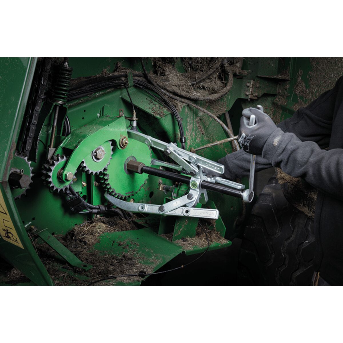 Extractor de rodamientos combinado KUKKO 2-3 Patas