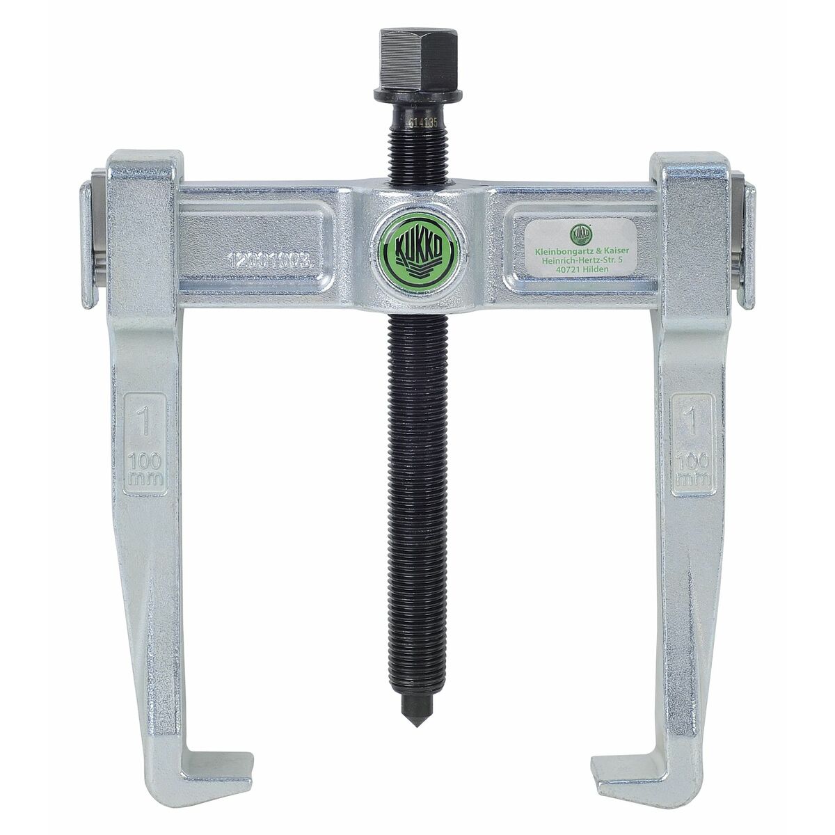 Extractor de rodamientos KUKKO 100 x 100 mm 2 Patas