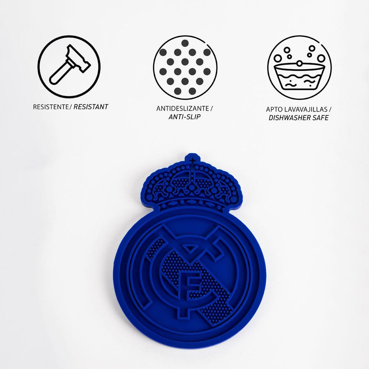 Comedero para Perro Real Madrid C.F. Azul