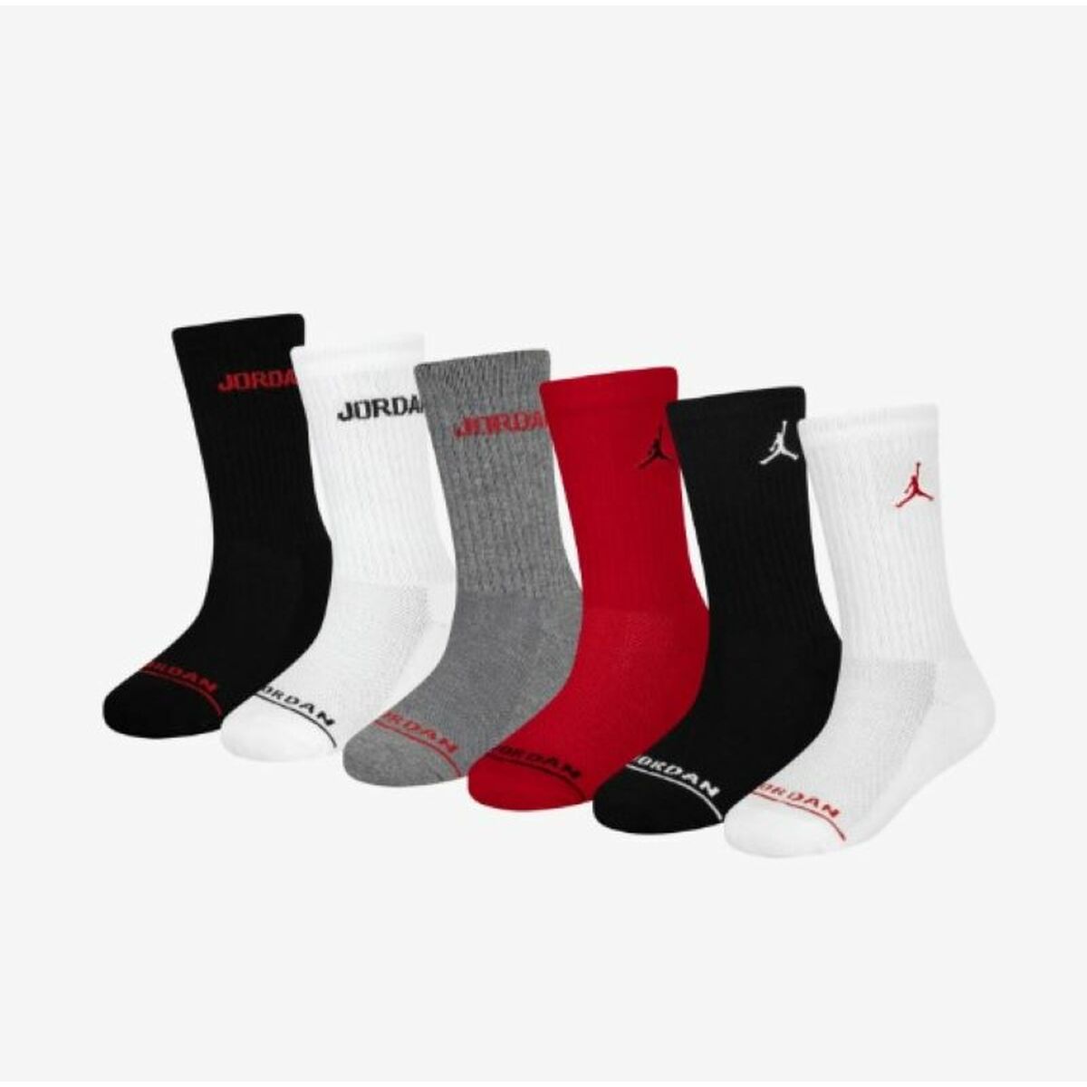 Pack de calcetines Jordan JHB JORDAN LEGEND ANKLE BJ0342 RK2 Negro Multicolor Infantil 6 Piezas