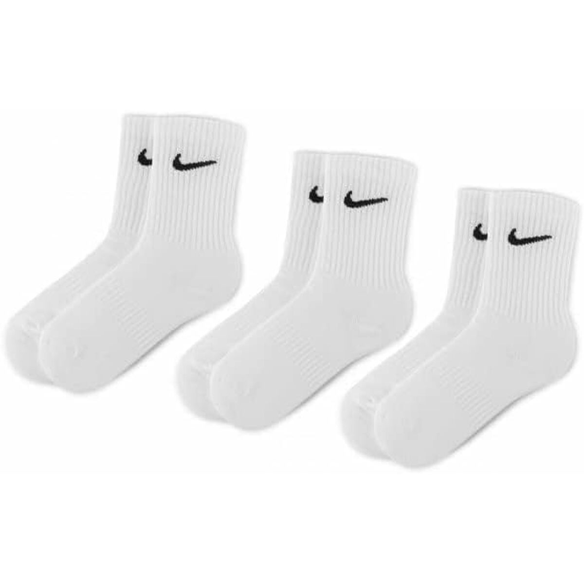 Pack de calcetines Nike NK EVERYDAY SX7676 100 Blanco 3 pares