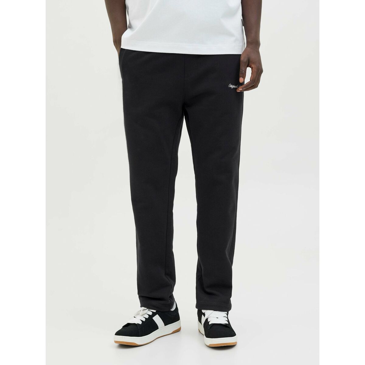 Pantalón Largo Deportivo Jack & Jones JPSTKANE NORREBRO SWEAT 12282553 Negro Hombre