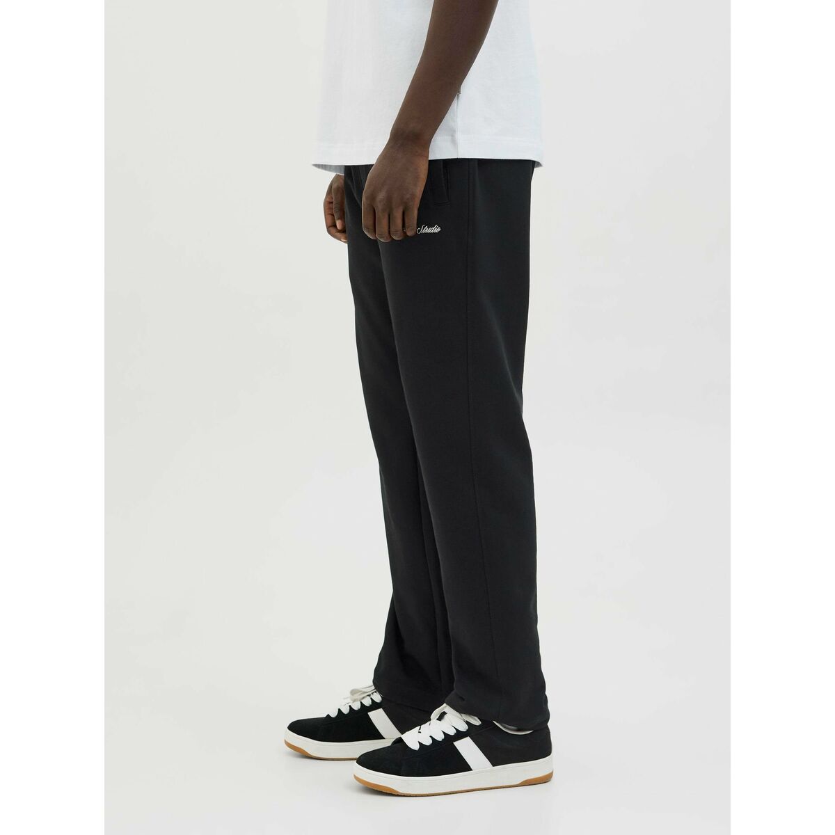 Pantalón Largo Deportivo Jack & Jones JPSTKANE NORREBRO SWEAT 12282553 Negro Hombre
