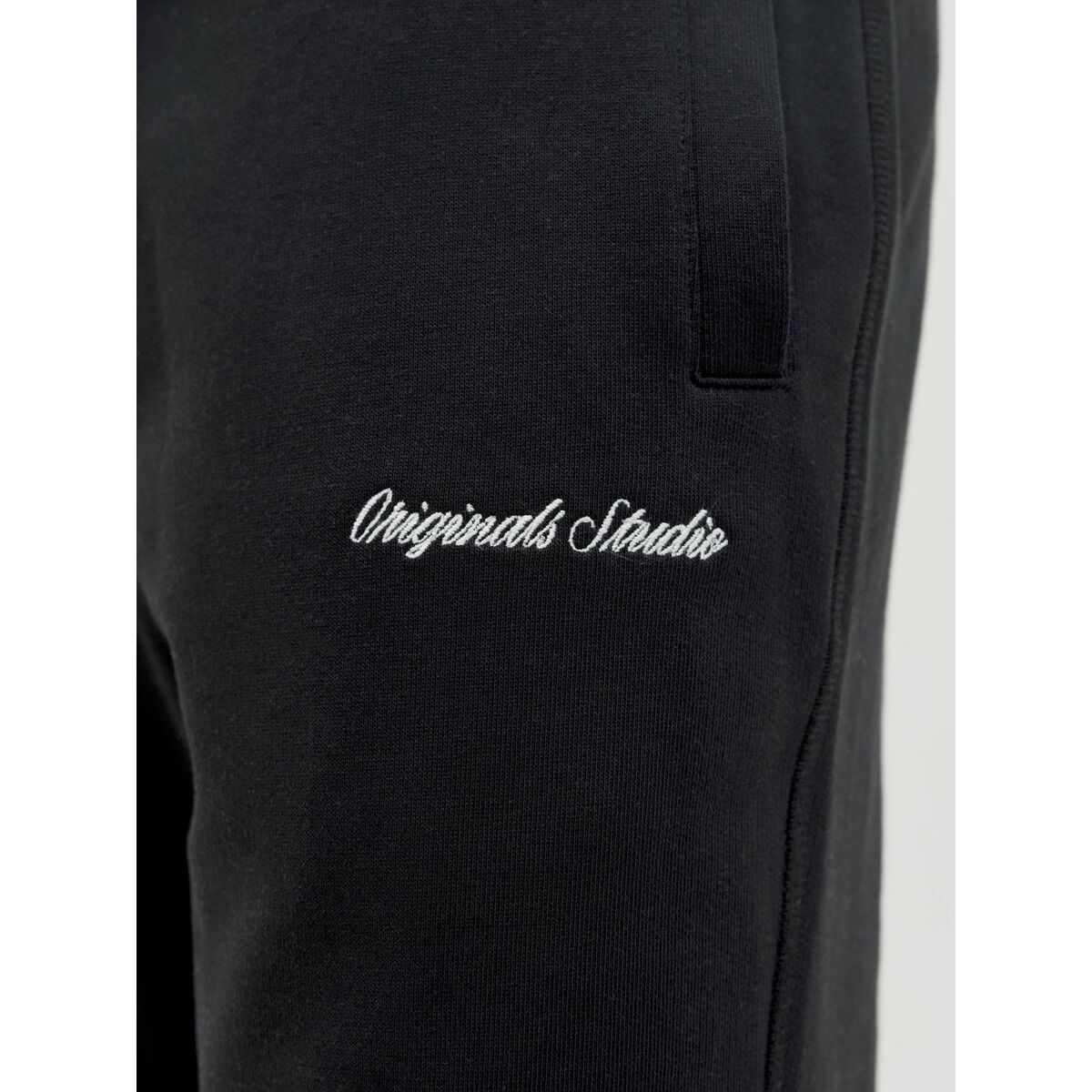 Pantalón Largo Deportivo Jack & Jones JPSTKANE NORREBRO SWEAT 12282553 Negro Hombre