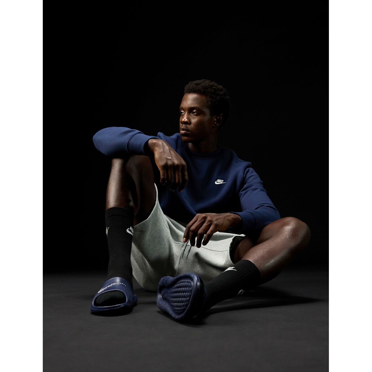 Chanclas para Hombre Nike VICTORI ONE SHOWER SLIDE CZ5478 400 Azul marino