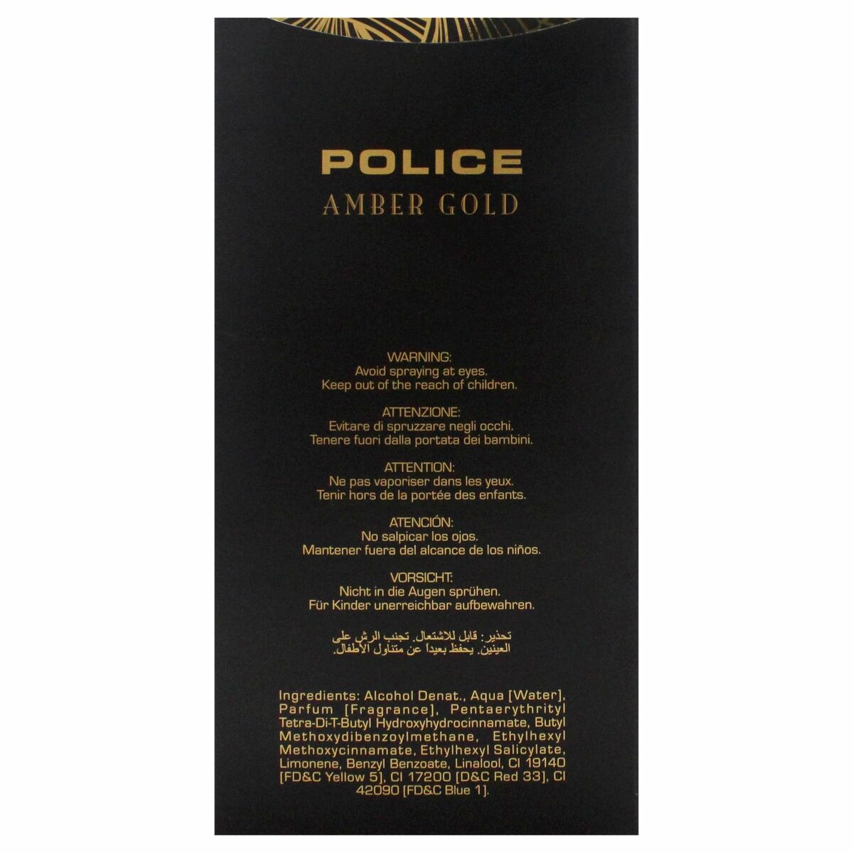 Perfume Mujer Police Amber Gold EDT 100 ml