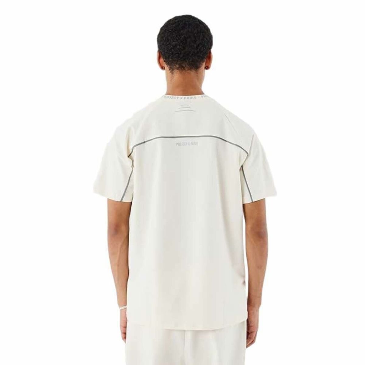 Camiseta de Manga Corta Hombre Project X Paris PROJECT T-SHIRT 2510181 CC Beige