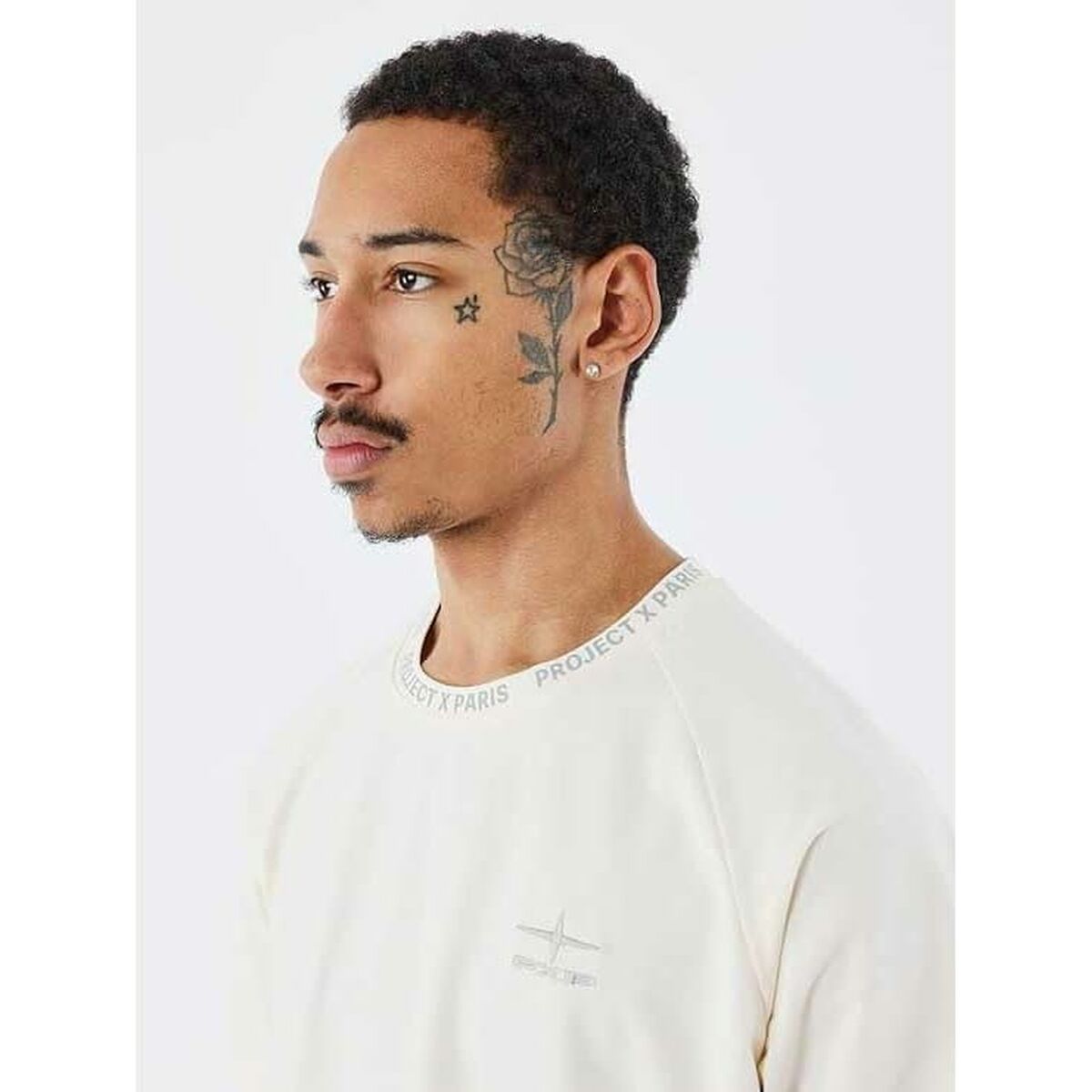 Camiseta de Manga Corta Hombre Project X Paris PROJECT T-SHIRT 2510181 CC Beige