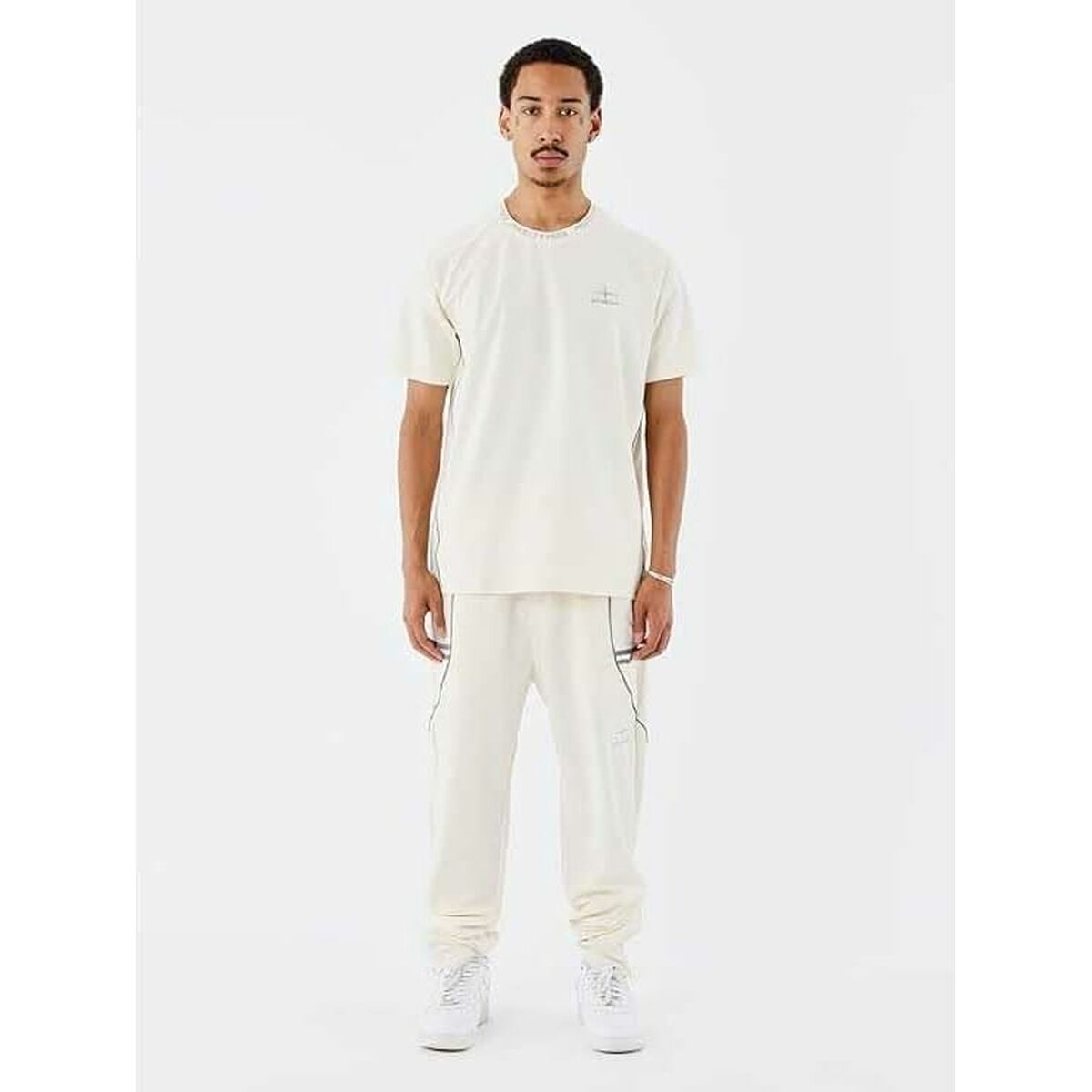 Camiseta de Manga Corta Hombre Project X Paris PROJECT T-SHIRT 2510181 CC Beige