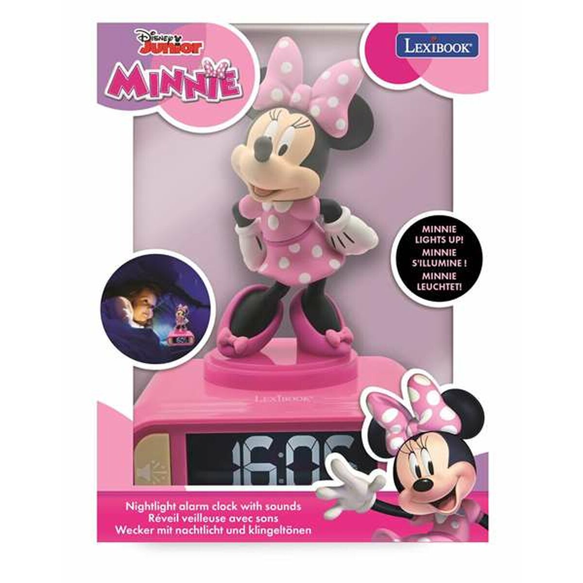 Reloj Despertador Minnie Mouse Minnie
