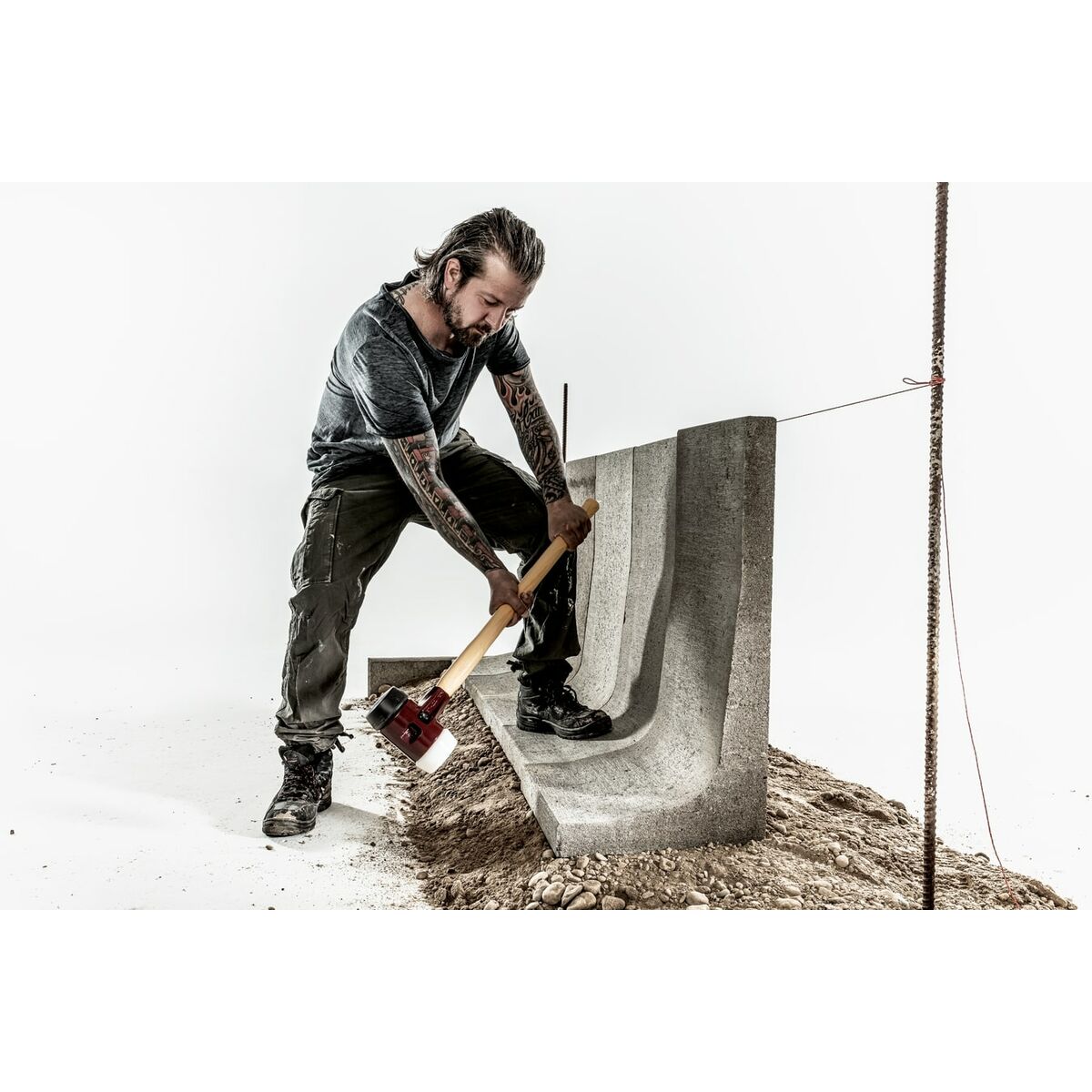 Maza de Goma Halder Simplex