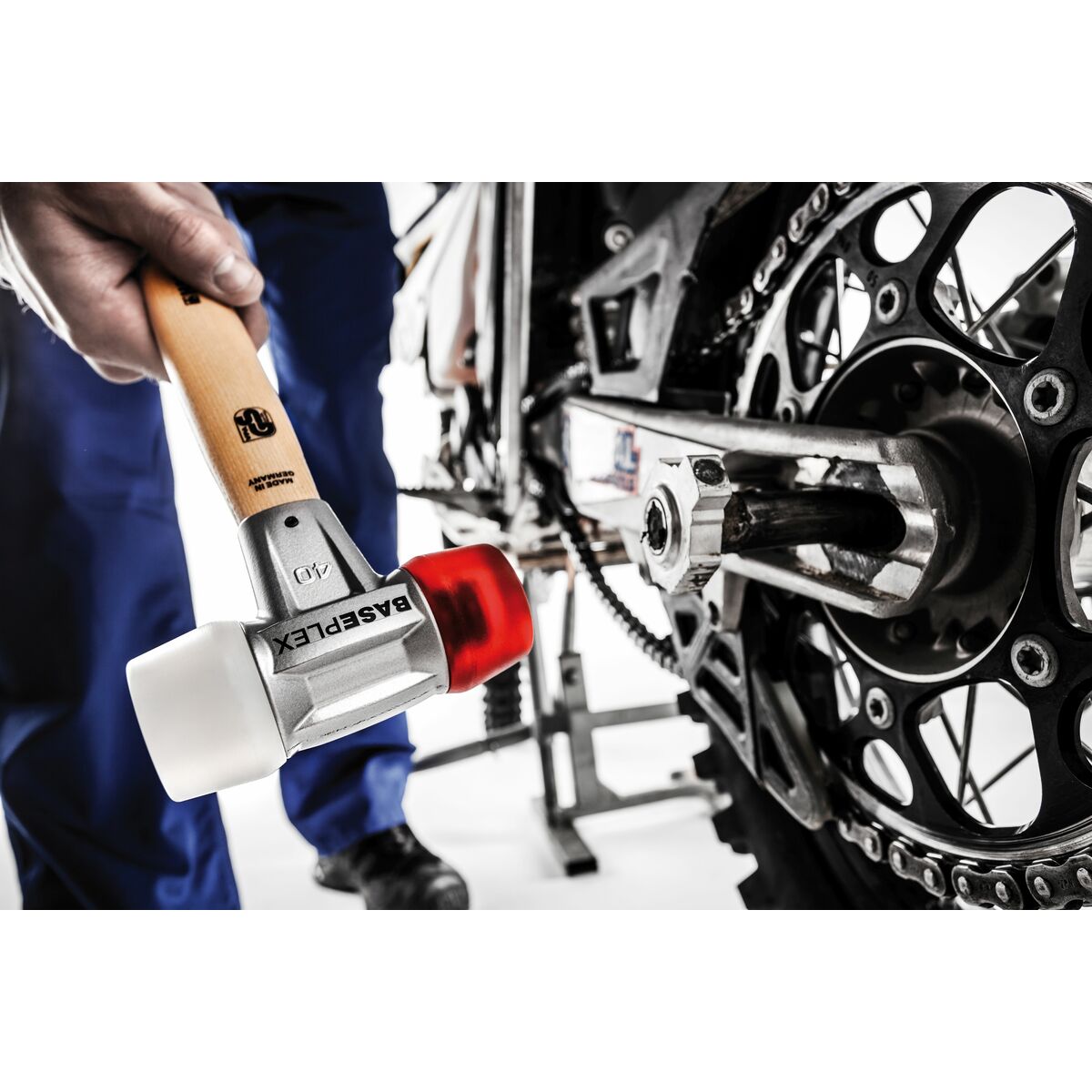 Maza de nailon Halder Baseplex 360 g 30 mm