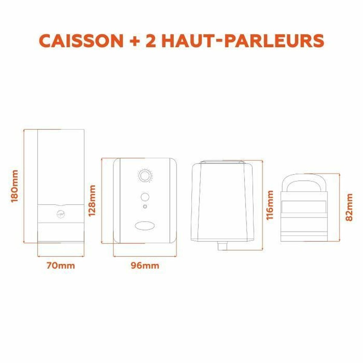 Altavoces Mobility Lab ML314006