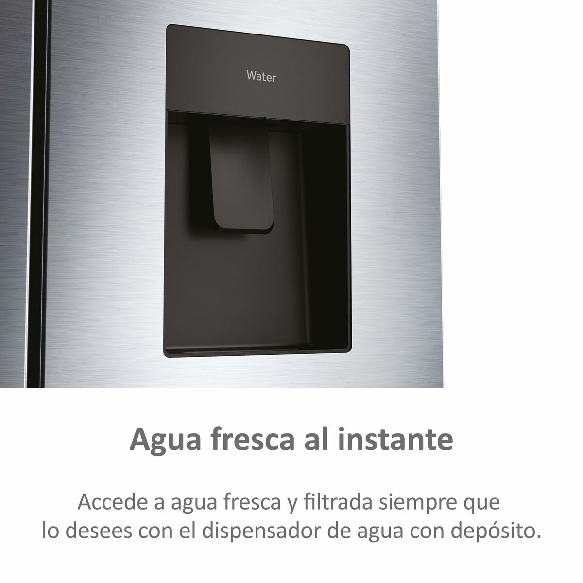 Frigorífico combinado Haier HFR5719EWMG 190 Plateado