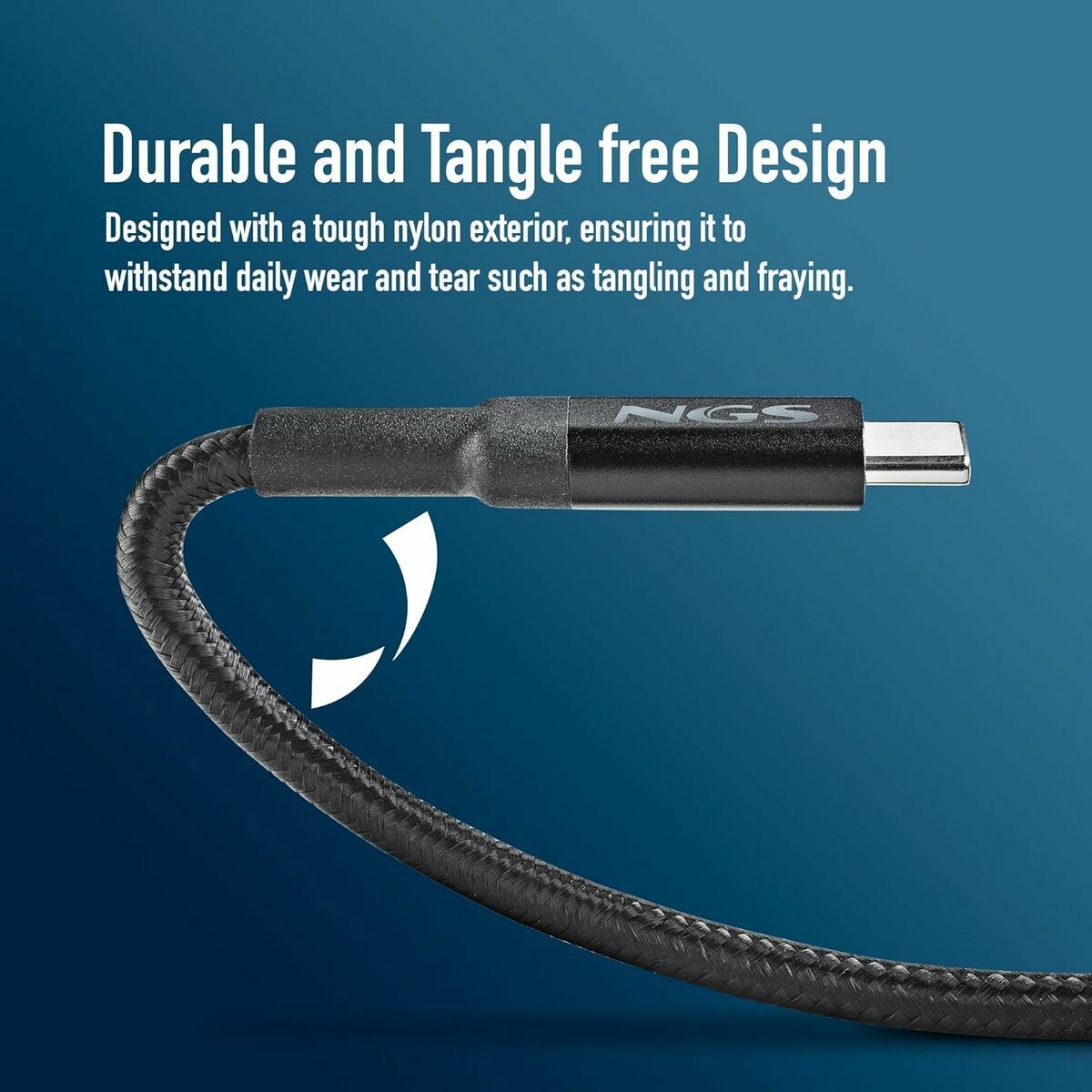 Soporte para Portátil NGS KNOT-AC 1 m Negro