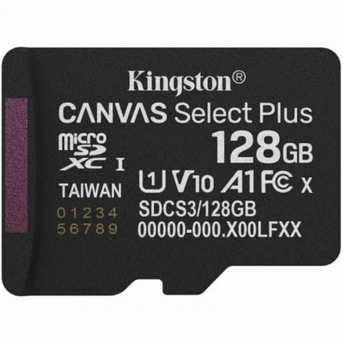 Tarjeta de Memoria Micro SD con Adaptador Kingston SDCS3/128GBSP 128 GB