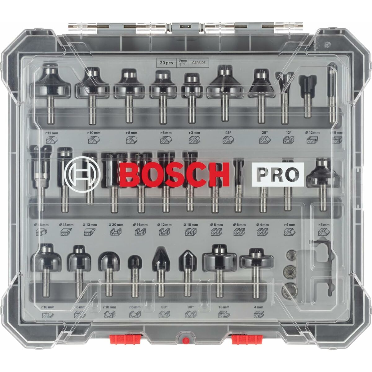 Set de accesorios BOSCH 2607017475 30 piezas