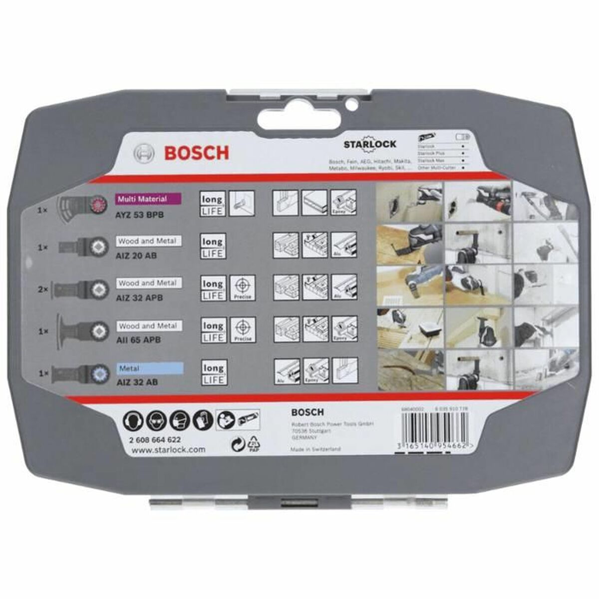 Set de brocas BOSCH 2608664622 Metal