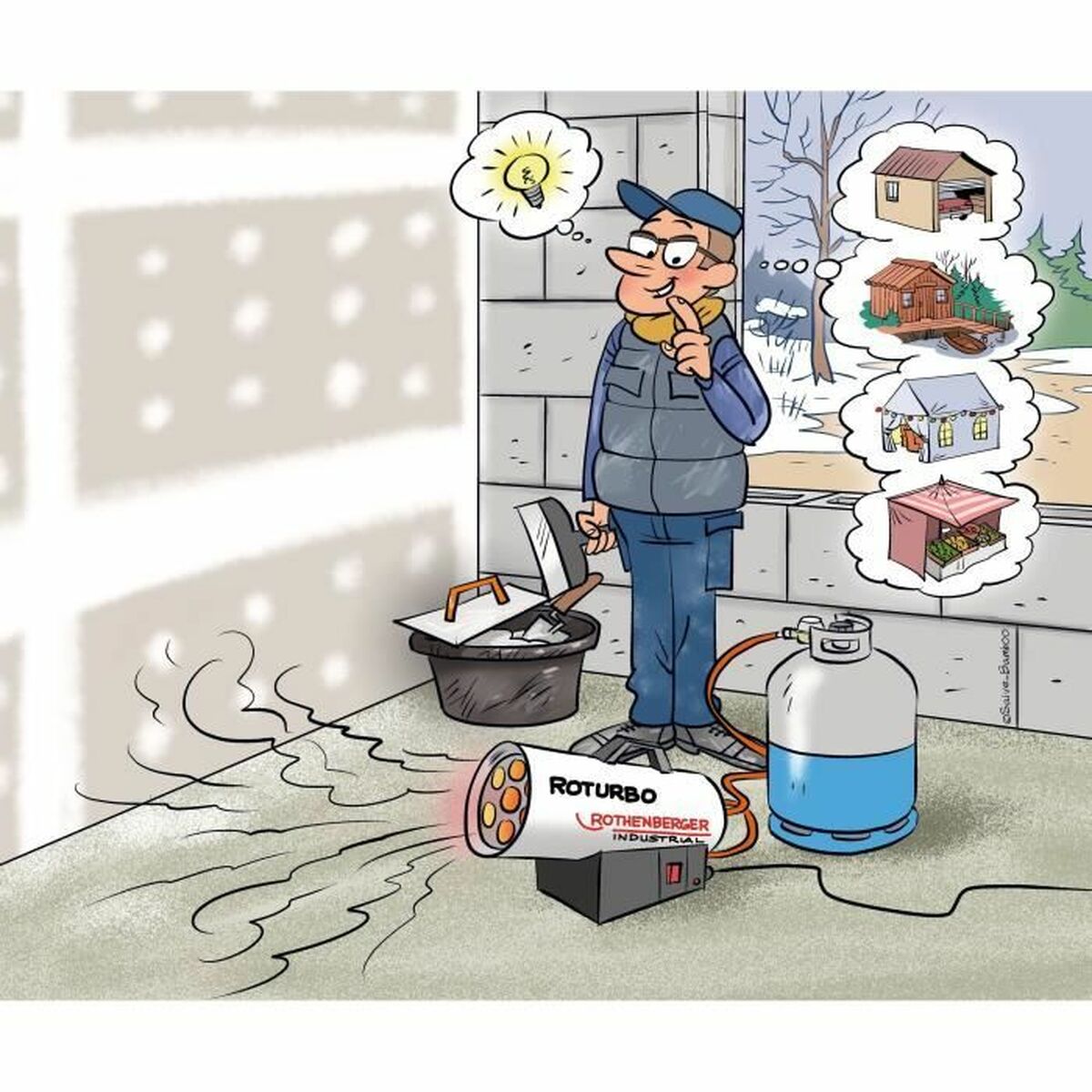 Generador Rothenberger Roturbo 12000