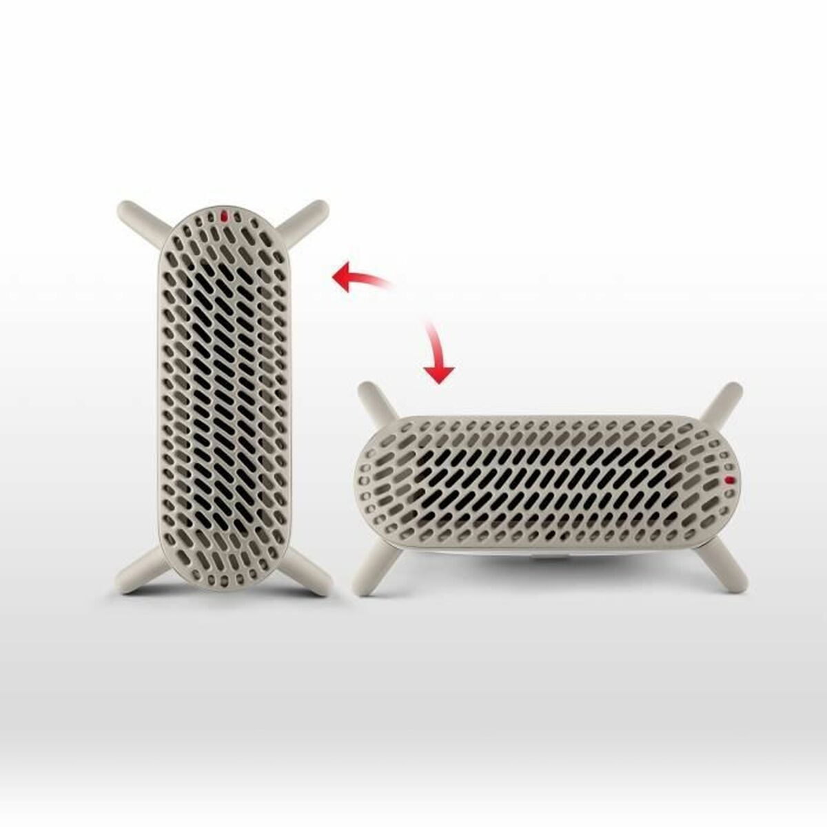 Calefactor DeLonghi Plateado 2000 W