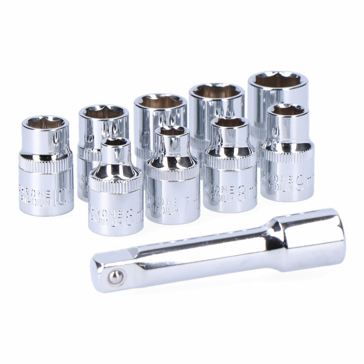 Juego de Carraca Koma Tools 8-19 mm