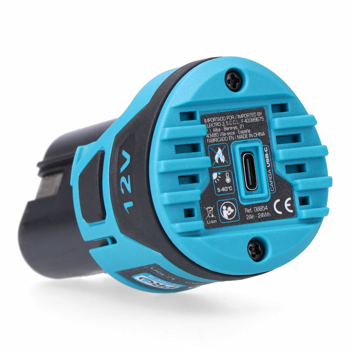 Batería de litio recargable Koma Tools 12 V 2 Ah