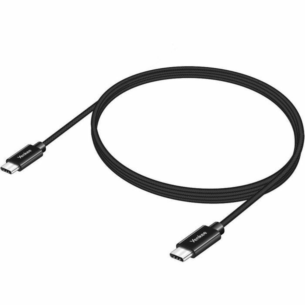 Cable USB-C Yenkee YCU C103 BK