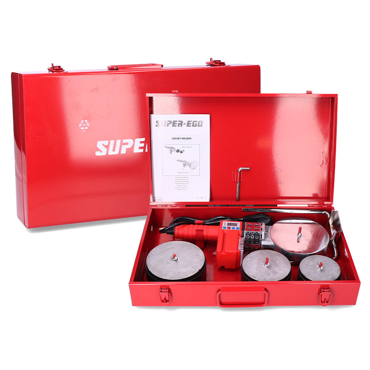 Máquina de soldadura de tuberías Super Ego 1500000449 800 W Plástico