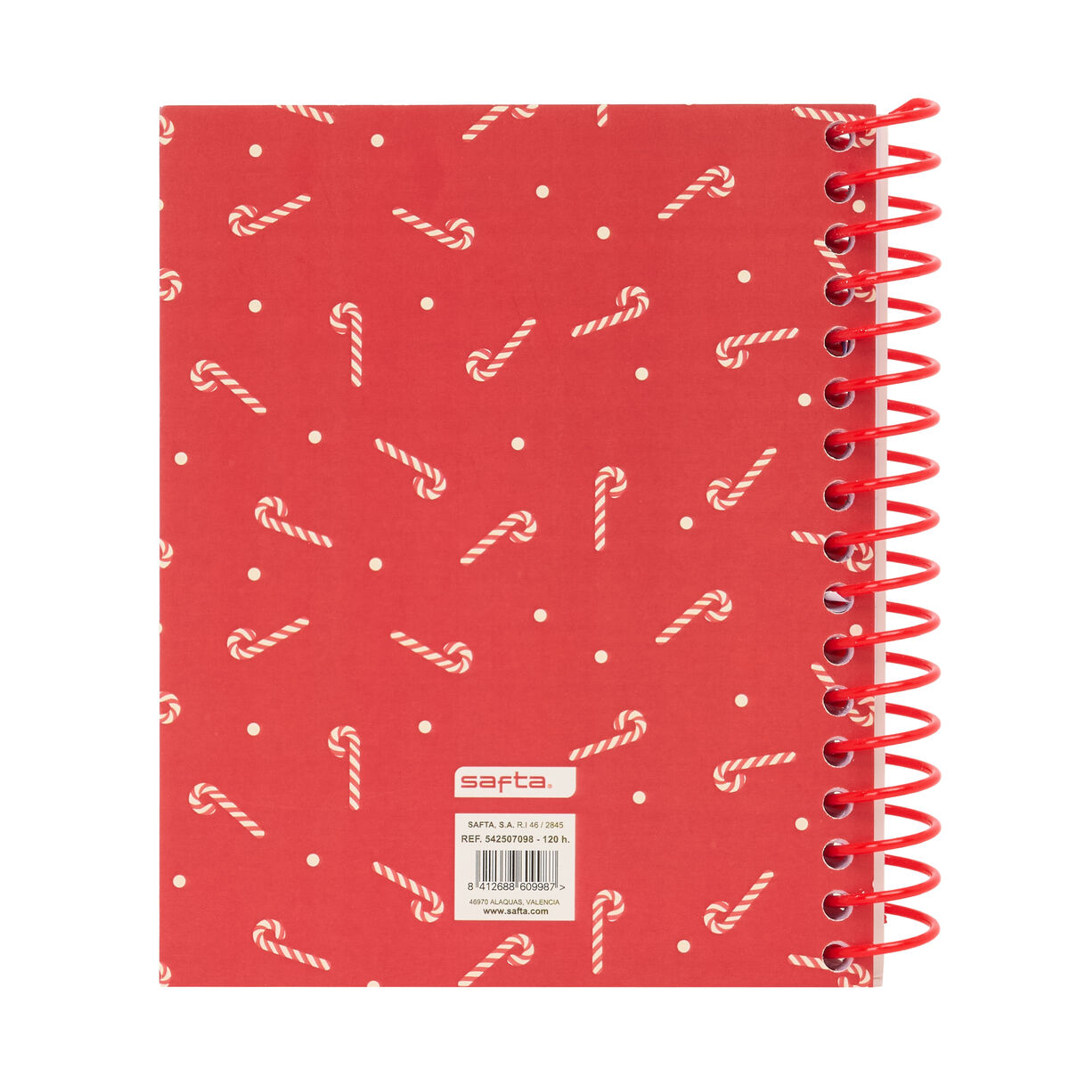 Libreta Safta Rojo