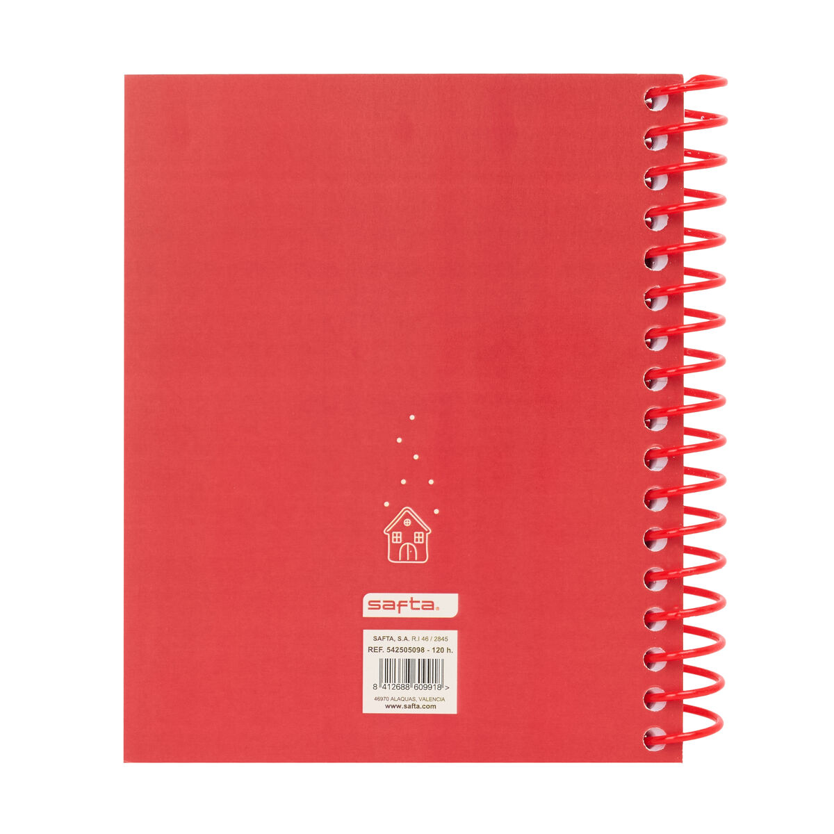 Libreta Safta Rojo