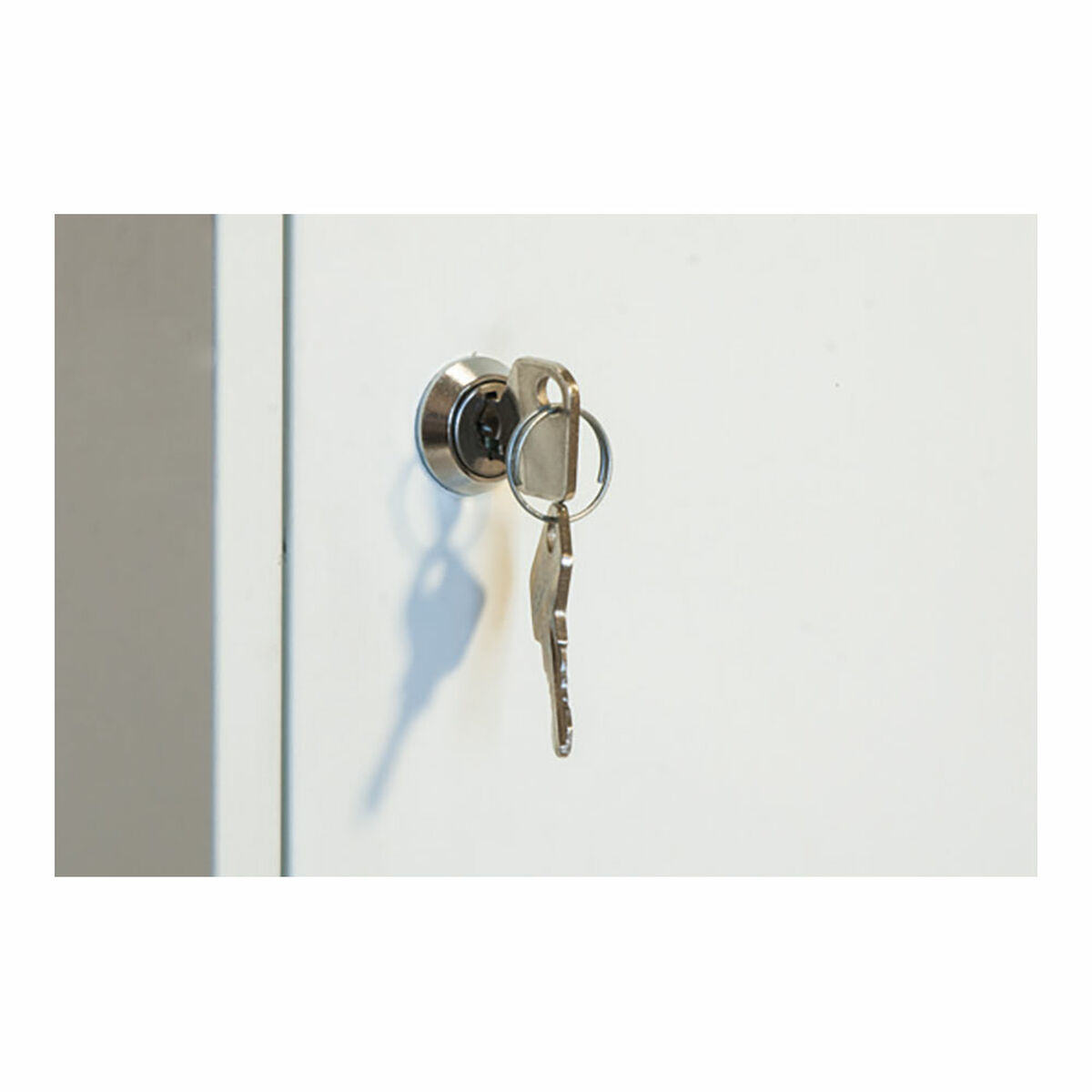 Taquilla Simon Rack Gris Metal 30 X 50 X 180 CM