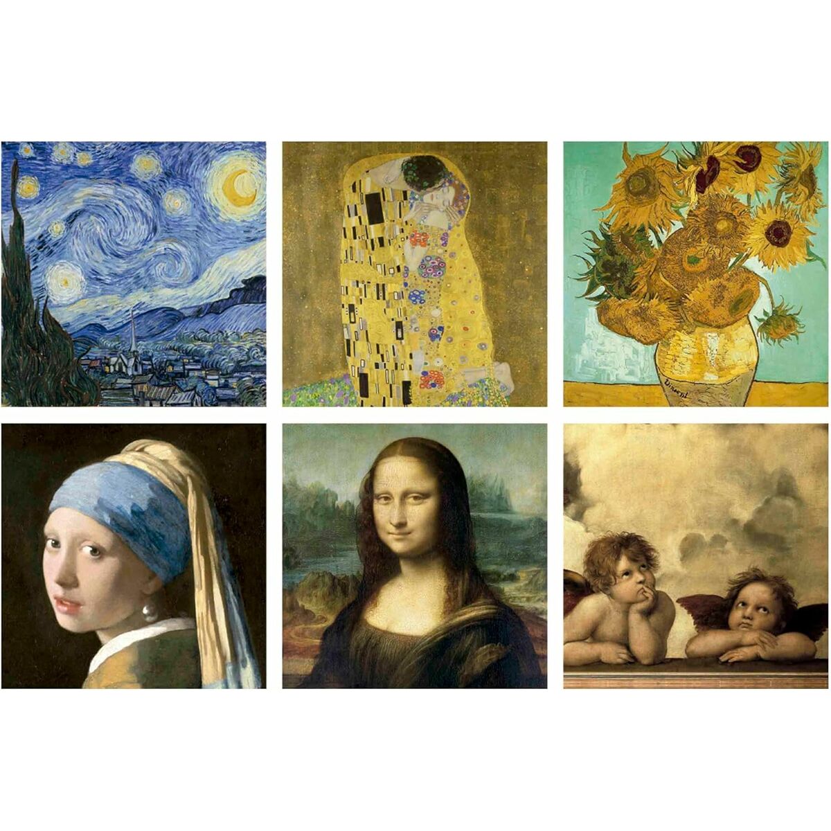 Puzzle Educa Arte en Cubo 36 Piezas 216 Piezas (6 Unidades)