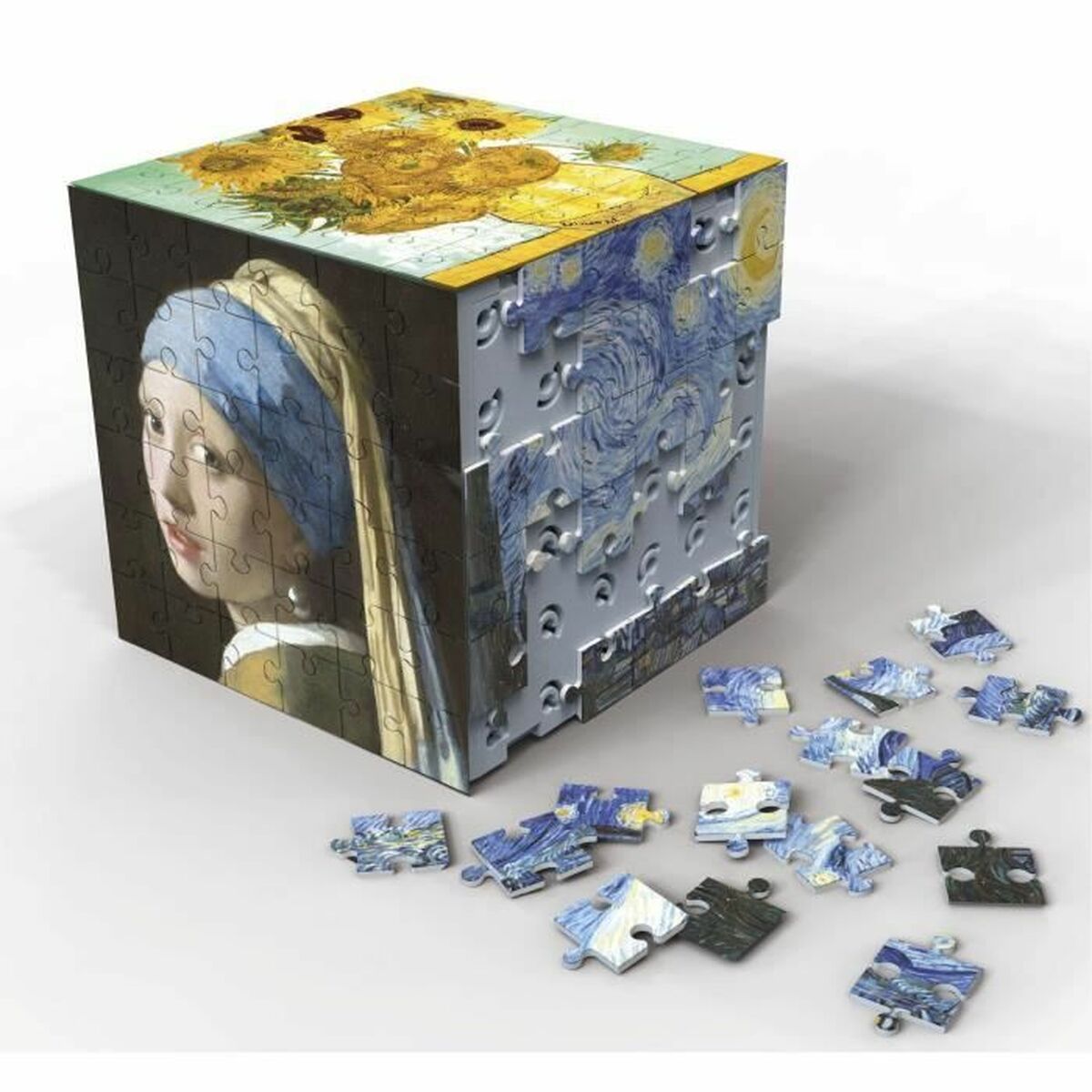 Puzzle Educa Arte en Cubo 36 Piezas 216 Piezas (6 Unidades)