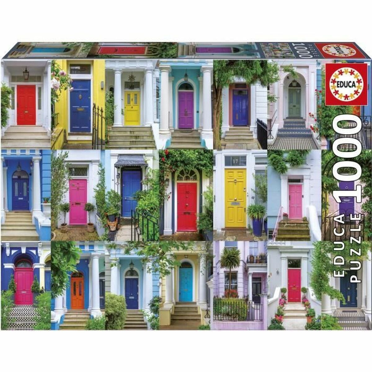 Puzzle Educa Puertas de Notting Hill 1000 Piezas