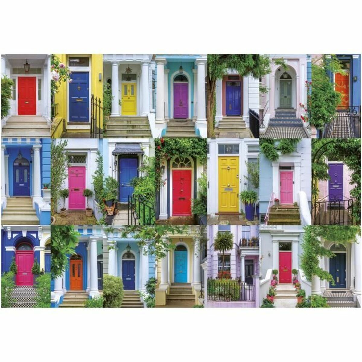 Puzzle Educa Puertas de Notting Hill 1000 Piezas