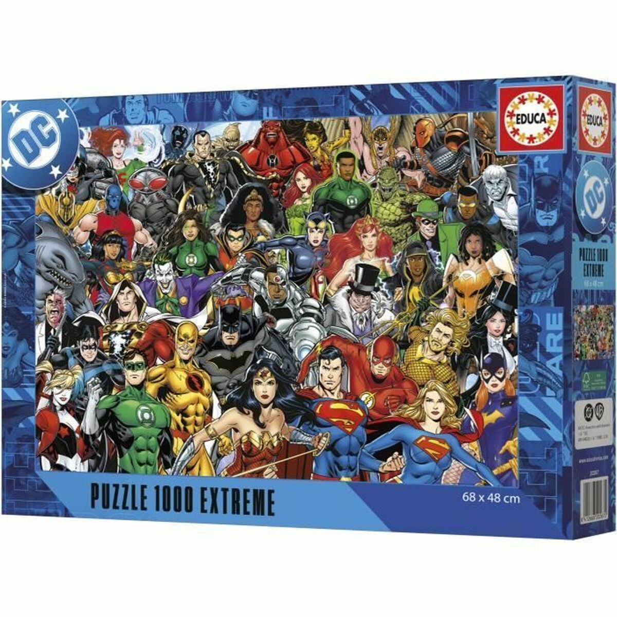 Puzzle Educa Liga de la Justicia DC Comics 1000 Piezas