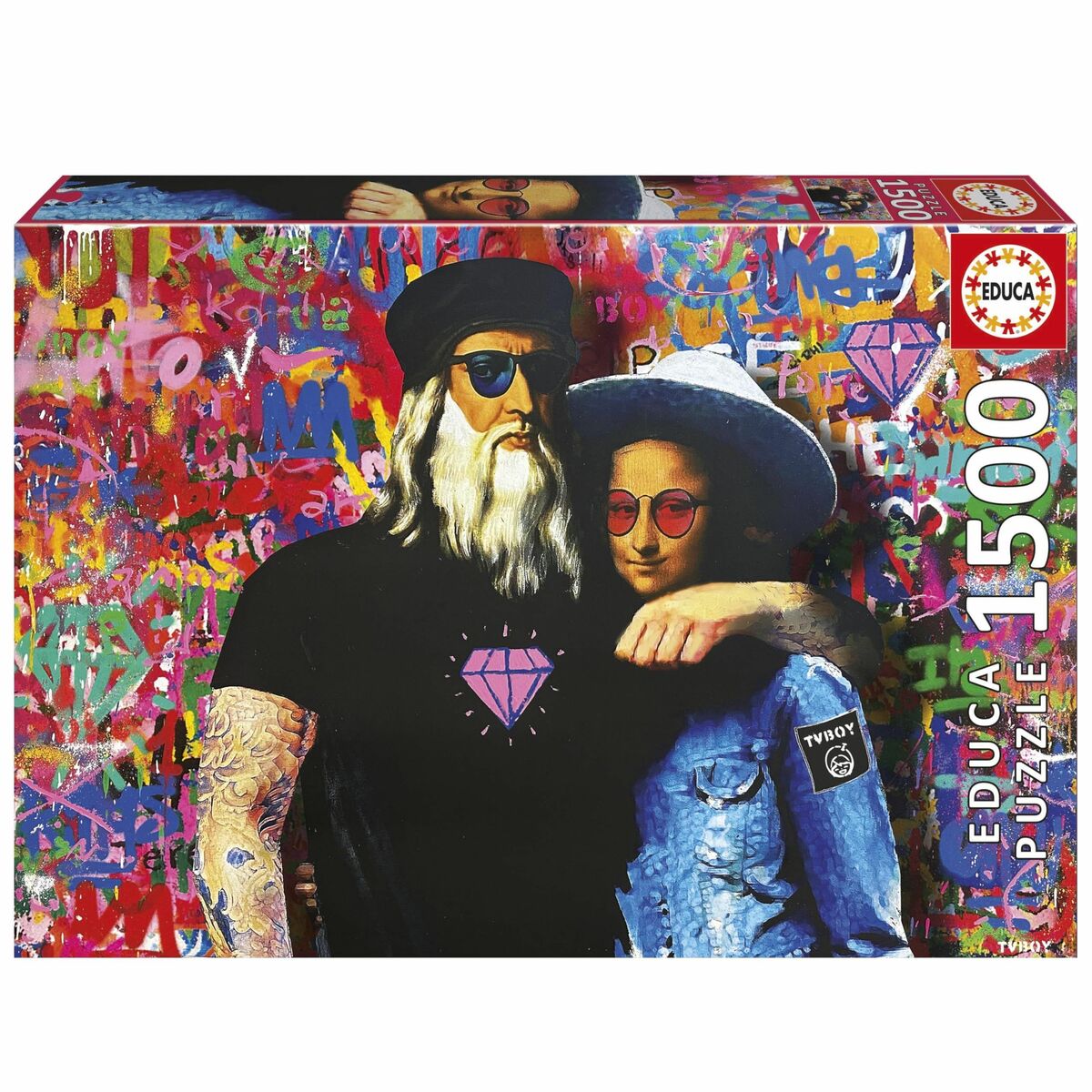 Puzzle Educa Leo y Lisa 1500 Piezas