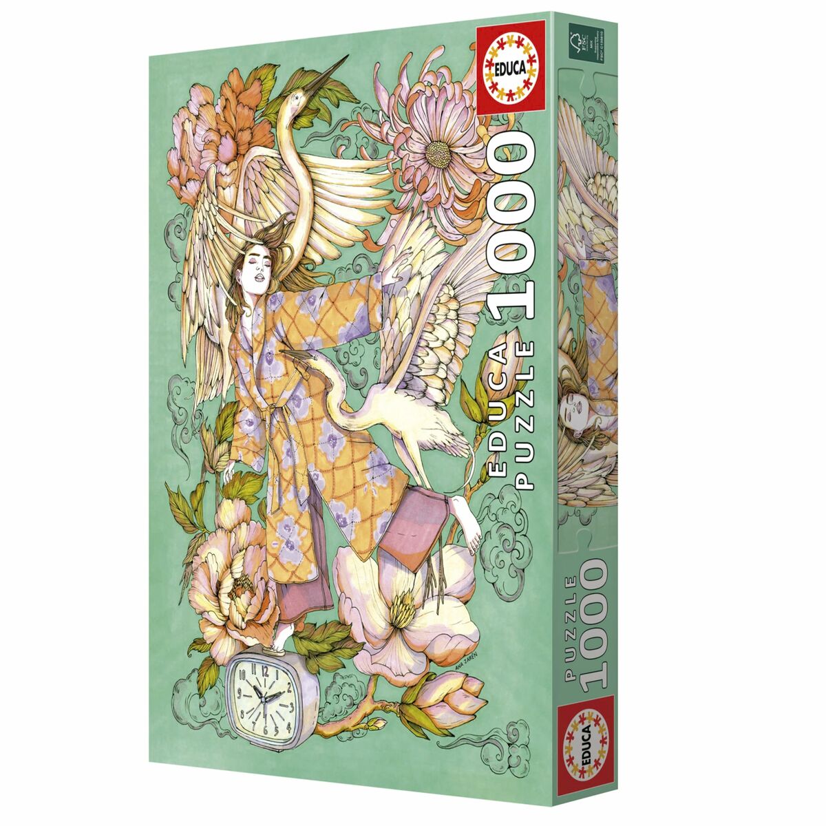 Puzzle Educa Despertador, Ana Jarén 1000 Piezas