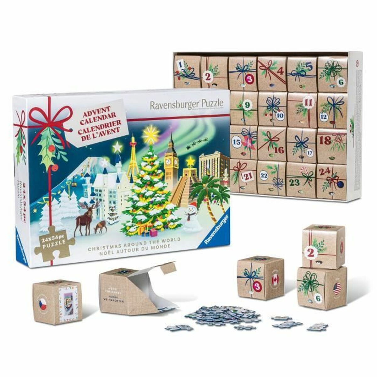 Puzzle Ravensburger Advent Calendar 54 Piezas