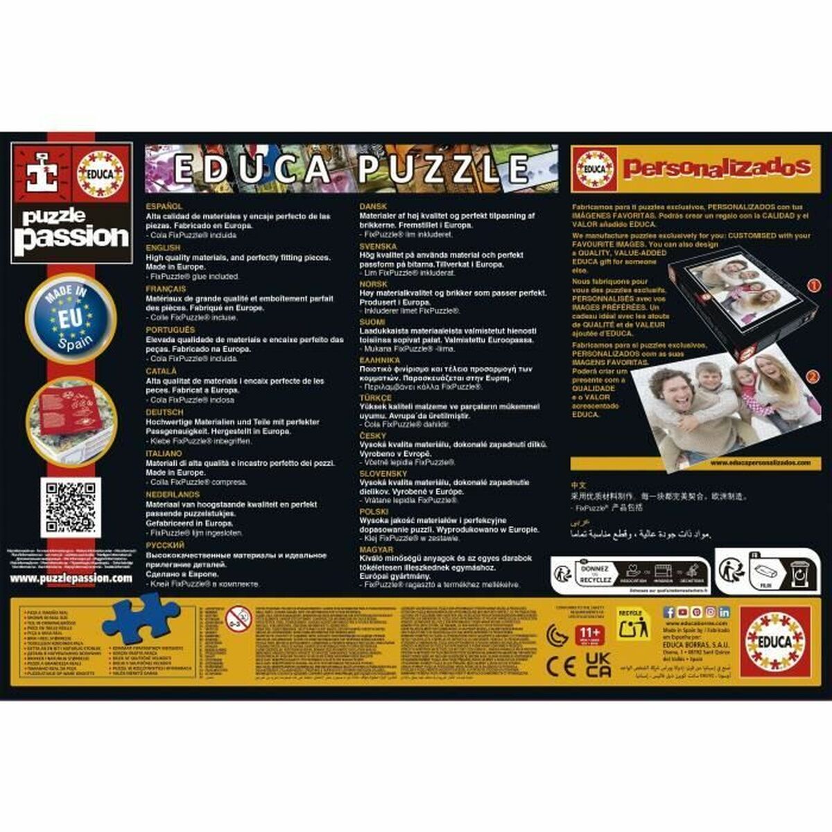 Puzzle Educa Heladería 500 Piezas