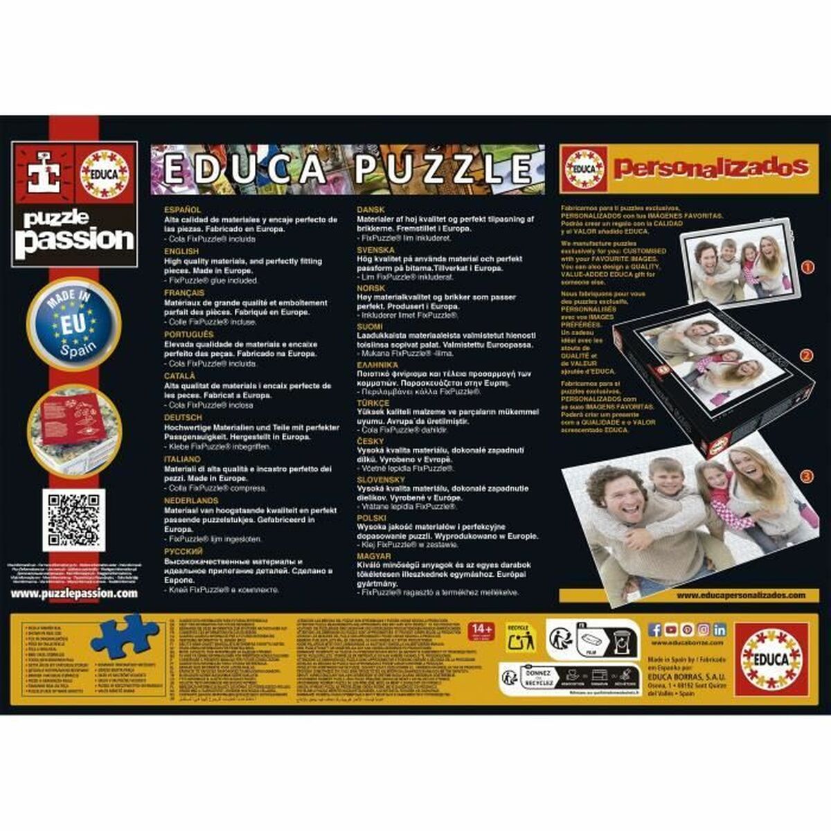 Puzzle Educa Collage de Conchas 1000 Piezas