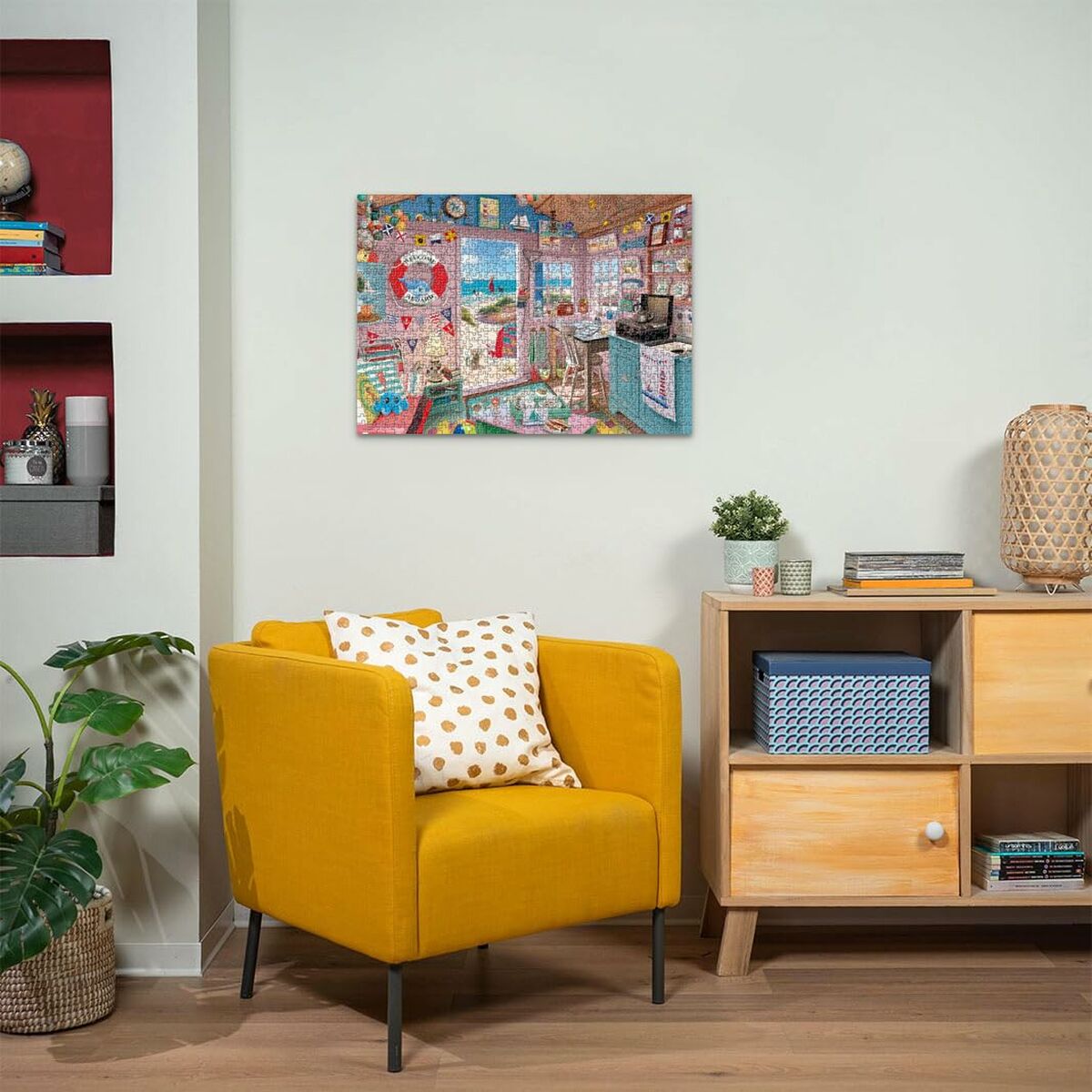 Puzzle Ravensburger Cabaña de la Playa 1000 Piezas