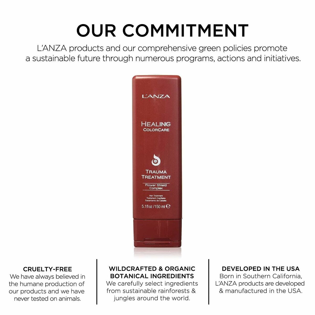 Mascarilla Protectora del Color L'ANZA Trauma Treatment 1 L