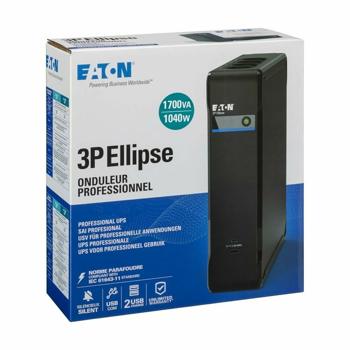 SAI Interactivo Eaton 3P1700UI