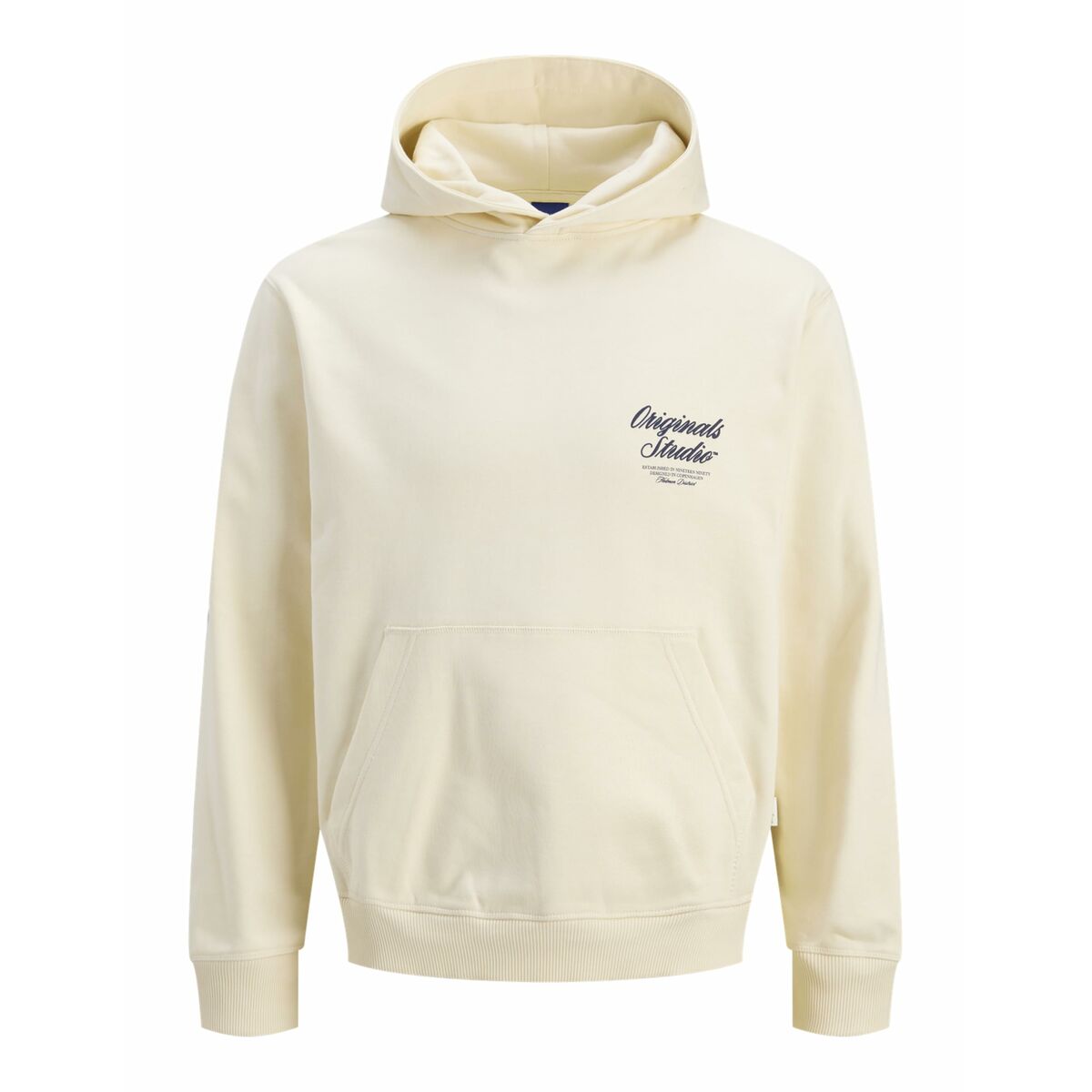 Sudadera con Capucha Hombre Jack & Jones JORNORREBRO TYPO BACK SWEAT HOOD SN 12283054 Beige