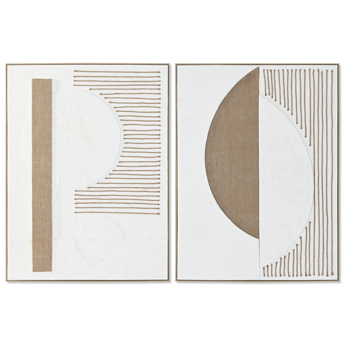 Cuadro Home ESPRIT Papel Poliestireno 92,5 x 4,5 x 122,5 cm