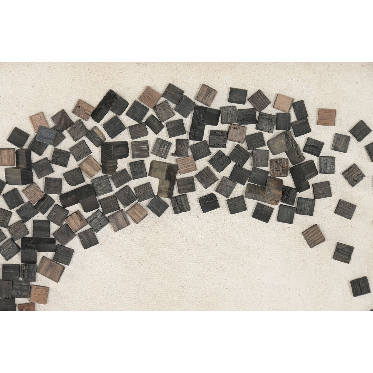 Cuadro Home ESPRIT Pino Madera Reciclada 82,5 X 4 X 82,5 CM