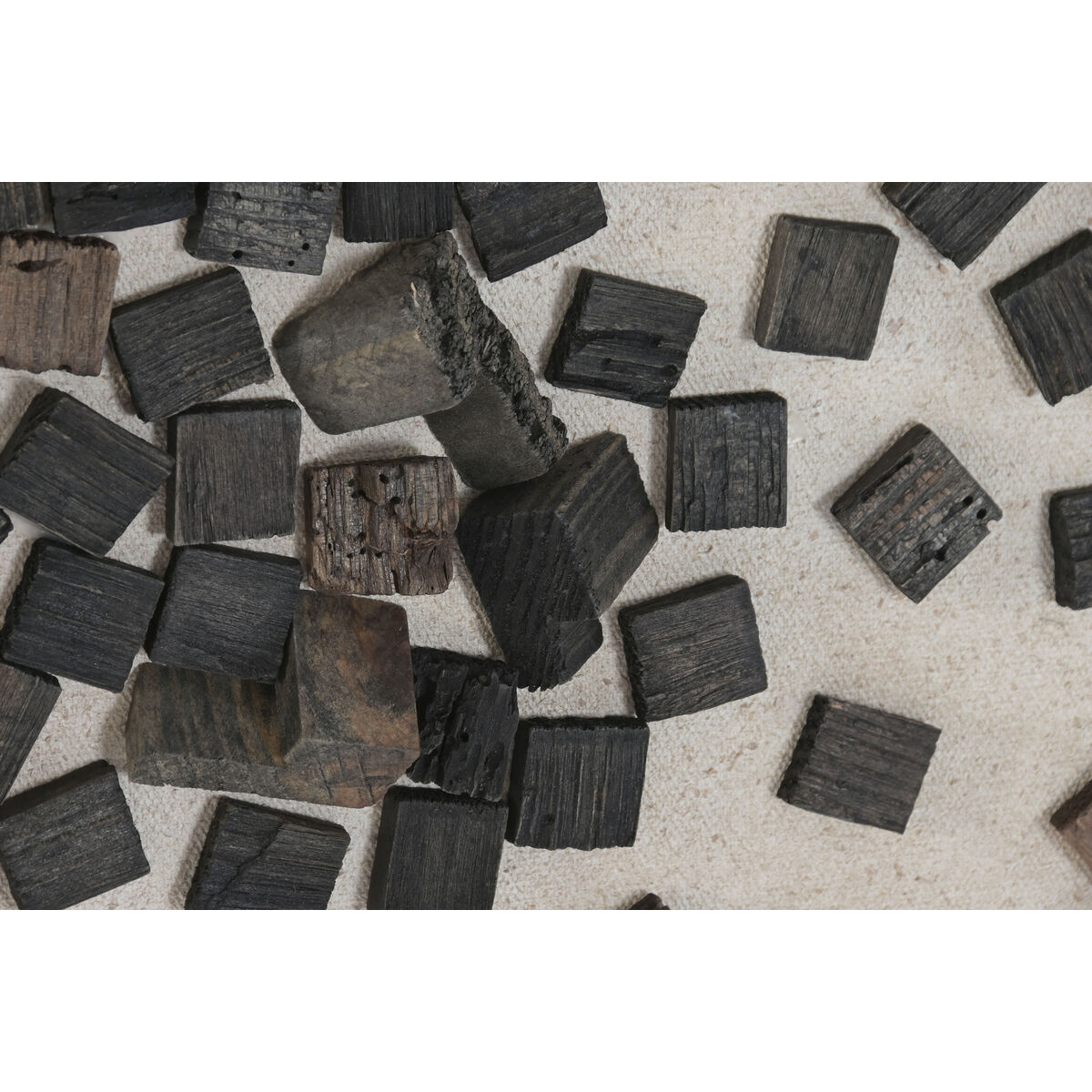 Cuadro Home ESPRIT Pino Madera Reciclada 82,5 X 4 X 82,5 CM