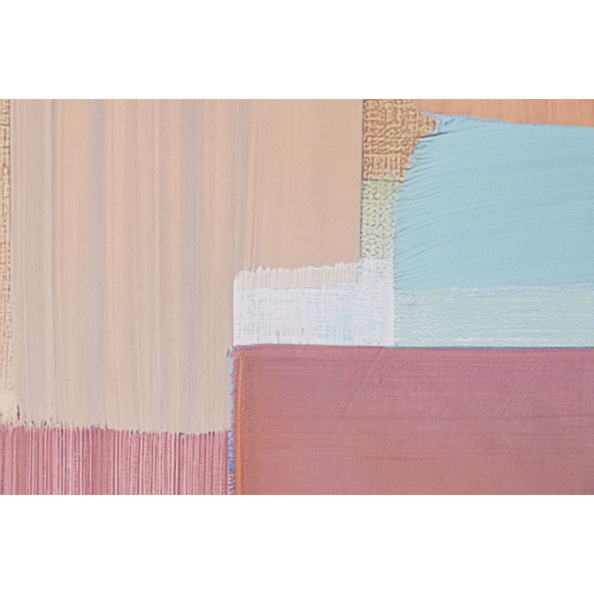 Lienzo Home ESPRIT Abstracto Urbano 102,5 x 3,5 x 102,5 cm (2 Unidades)